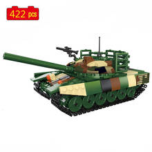 Military Series WWII Ukrainian T72AMT Tank Truck Medical Armored Vehicle Soldier SWAT Building Blocks Bricks Toys Gifts 2024 - buy cheap