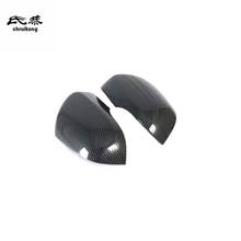 2PCS/Lot ABS Carbon Fiber Grain Rear View Mirror Decoration Cover For 2018-2020 Hyndai Grand STAREX H1 2024 - buy cheap