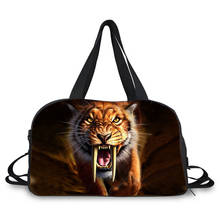 Duffel Bag Travel Bag Basketball Animal Tiger Lion Eagle Print for Men Women Valise Sport Gym Bag Deportivas Bags 2024 - buy cheap