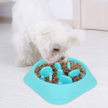 Outdoor Travel Pet Dog Feeding Food Bowls Portable Puppy Slow Down Eating Feeder Dish Bowel Prevent Obesity Dogs Supplies 2024 - buy cheap