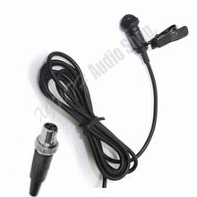 XGWTH-Mini micrófono de condensador cardioide estéreo, solapa Lavalier para transmisor inalámbrico Mipro BodyPack, 3,5mm, bloqueable 2024 - compra barato
