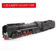 Hot Sell Train Diesel Locomotive Alloy Model Toy Cars Pull Back Sound Light Model Toys for Children 2024 - buy cheap