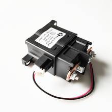 Controle de fonte de alimentação elétrica, relé eletromagnético de 12v 24v, 450vdc 100a 1h para relé de carro, 1 peça 2024 - compre barato