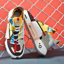 Zapatos informales con plataforma para Hombre, zapatillas transpirables de diseñador, Hip-hop, de lujo, para parejas 2024 - compra barato