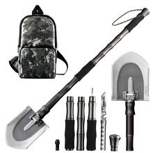 Multi-function Folding Military Spade Shovel Outdoor Garden Tools Kit Camping Equipment Defense Security Digging tool 2024 - buy cheap
