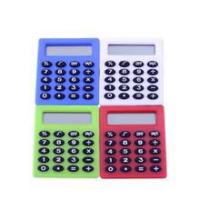 Mini calculadora electrónica portátil caramelo calculador de color estudiantes uso escolar 2024 - compra barato
