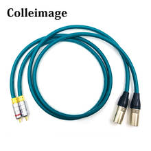 Hifi XLR Male to RCA Male Cable 3 Pin 2 XLR to 2 RCA Interconnect Cable,RCA male to XLR male Audio Interconnect Cable 2024 - buy cheap