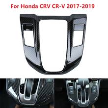 Moldura de palanca de marchas Interior de coche, cubierta de marco de fibra de carbono ABS para Honda CRV CR-V 2017-2019, 1 Uds. 2024 - compra barato