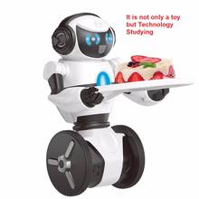 Wltoys-robô brinquedo inteligente f1, 2.4g, rc, 3 eixos, giroscópio, sensor de gravidade, restaurante, servidor, equilíbrio, controle remoto, boneco de bebê 2024 - compre barato