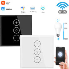 NEW tuya smart dimming switch touch dimmable switch wifi APP control dimmer switch module compatible alexa google voice control 2024 - buy cheap