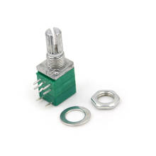 1pcs 8pin RV097NS Audio / Power Amplifier / Sealing Potentiometer Dual Potentiometer B50K With Switch 2024 - buy cheap
