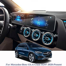Estilo de coche para Mercedes Benz GLA-clase H247 2020-presente para pantalla de navegación GPS protector de vidrio película de pantalla película accesorio del coche 2024 - compra barato
