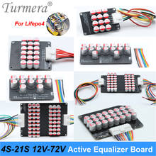 Turmera-equilibrador de ecualizador activo Li-ion Lifepo4 LTO, condensador BMS, 4S, 7S, 8S, 10S, 16S, 17S, 21S, 1A, 3A, 5A, 6A 2024 - compra barato