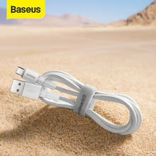 Baseus-cabo micro usb tipo c, carregamento rápido para samsung, huawei e xiaomi, iphone 11 pro max 2024 - compre barato