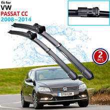 Escobilla de limpiaparabrisas para coche, accesorios para Volkswagen VW Passat CC 2009, 2010, 2011, 2012, 2013, 2014 2024 - compra barato