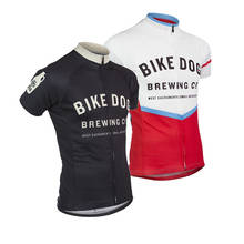 Bike Dog Brewing Beer Cycling Jersey Men Summer Black Outdoor Bike Wear White Short Sleeve Bicycle Clothing Cajastur 2024 - buy cheap