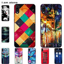 I am alone Phone Case For Wiko Y50 Y60 Y70 Y80 2019 Bags Fashion Color Cartoon Printed Paint Mobile 2024 - buy cheap