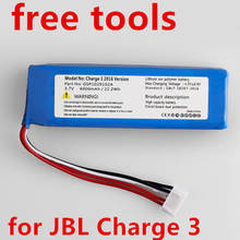 NEW 6000mAh GSP1029102A (CS-JML330SL) Battery for JBL Charge 3 2016 Version/ Charge 3 2024 - buy cheap