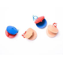 Wooden Kindergarten Castanets Musical Music Round Dance Board Baby Toys Creative Children Instruments Percussion 2024 - buy cheap