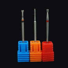 Carbide nature nail buffer bit electric manicure machine accessories nail files nail drill bit milling cutter 2024 - buy cheap