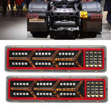 Luz LED trasera de advertencia para coche y camión, impermeable, lámpara trasera para Lamborghini Scania, Trailer, caravanas, UTE Campers, ATV, barcos 2024 - compra barato
