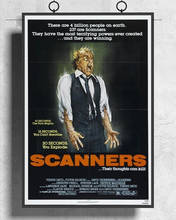 L235 SCANNERS Movie Horror Classic Sci Fi Silk Fabric Poster Art Decor Indoor Painting Gift 2024 - buy cheap