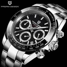 Top Brand Mens Watch PAGANI DESIGN Luxury WristWatch Quartz Clock Sapphire black Waterproof Sport Chronograph Relogio Masculino 2024 - buy cheap