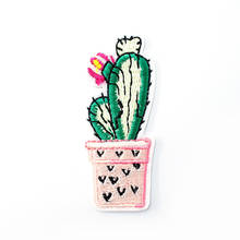 Cactus Size:3.0x7.0cm DIY Patches Cloth Patch Embroidered Cute Badges Hippie Iron On Cartoon Patches For Clothes Sticker 2024 - buy cheap