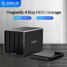 ORICO NS Series 4 Bay 3.5 inch USB3.0 with RAID HDD Docking Station 78W Power Adapter 5Gbps HDD Enclosure Support 64TB HDD Case 2024 - buy cheap