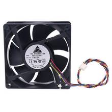 120mm 1.6a 12v 4 fio pwm ventilador de refrigeração para delta afb1212she 12038 máquina de alta precisão duplo rolamento de esferas substituição do ventilador 2024 - compre barato