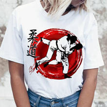 Judo t camisa do sexo feminino superior para tshirt camiseta coreano roupas harajuku feminino gráfico engraçado ulzzang 2024 - compre barato