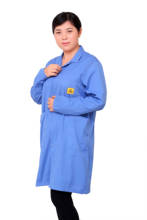 Unisex Reusable Protectve Suit Work Wear ESD Cleanroom Washable Uniform Dust-proof Anti-static Coverall Security Overalls 2024 - buy cheap
