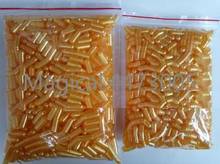 0# 1000 pcs / lot.size 0 golden colored hard gelatin empty capsules, hollow gelatin capsules ,joined or separated capsules 2023 - buy cheap