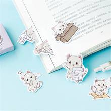 45pcs Cartoon Cat Washi Stickers DIY Scrapbooking Dairy Photo Album Decorations Label Journal Stickers Cute Korean Sticker 2024 - buy cheap