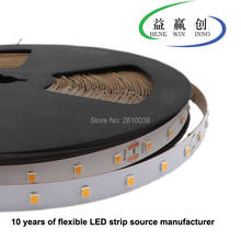 Faixa de led flexível 100 fábricas, corrente constante embutida, smd2835, dc24v, cri 95 cc, tira de luz, 10mm de largura, pcb 60leds/m