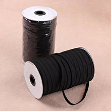 3/4/5/6/8/10MM 5/10m White/Black Flat High-Elastic Sewing Ribbon Elastic Spandex Band DIY Garment Accessories Stretch Rope Acce 2024 - buy cheap