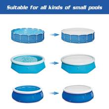 Swimming Pool Cover Round Bubble Film Solar Covering Protect Waterproof Dust Covering Film Pond Liners Outdoor Home Accessories 2024 - buy cheap