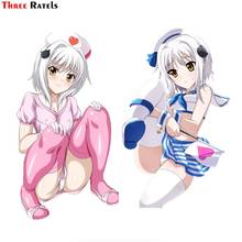 Adesivo de corpo do carro três ratels fc828 dxd koneko toukits anime girl adesivo de vinil para laptop 2024 - compre barato