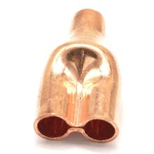 Inner Diameter 6.35mm 1/4" Copper End Feed Equal Y-type 3 Way Pipe Fitting Plumbing for water oil 2024 - buy cheap