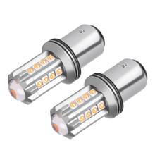 2 pçs 2020 novo 1157 p21/5 w bay15d super brilhante led lâmpadas de freio cauda do carro auto traseiro nevoeiro lâmpada pisca luzes diurnas 2024 - compre barato