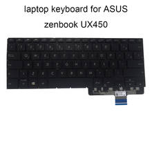 Brazilian Backlit keyboard for ASUS zenbook Pro 14 UX450 FDX UX450FD laptop keyboards belgium Bulgarian 0KNB0 262LBR00 262LBE00 2024 - buy cheap