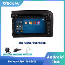 Android car radio audio player for VOLVO S80 1999 2000 2001 2002 2003 2004 2005 car multimedia player GPS navigation DVD player 2024 - buy cheap