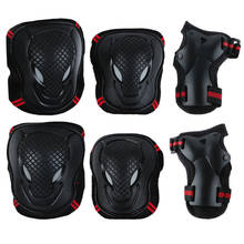 6Pcs/Set Bike Knee Pads Elbow Pads with Wrist Guards Safety Protective Gear Set for Roller Skating Cycling Riding Skateboarding 2024 - buy cheap