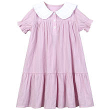 New Flowers Girls Dress Kids Sweet Dress for Teen 2020 Toddler Summer Dress Baby Princess Dress Toddler cotton Dress Cute, #8545 2024 - buy cheap