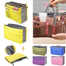 Blevolo New Fashion Women Cosmetic Bag  Double Zipper Makeup Multifunctional Storage Bag Large Nylon Travel Handbag 2024 - buy cheap