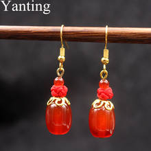 Yanting Ethnic Dangle Earrings For Women Handmade Drop Earrings With Stones 2019 Brincos DIY  Beach Holiday Jewelry Gift 0438 2024 - buy cheap