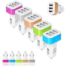 USB с 3 портами Quick Charge 3,0 QC3.0 QC мобильный телефон зарядное устройство для IPhone 11 Samsung HTC планшет 3A быстрое зарядное устройство адаптер 2024 - купить недорого