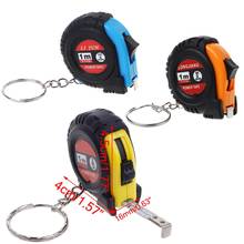 Retractable Ruler Tape Measure Key Chain Mini Pocket Size Metric 1m 2024 - buy cheap