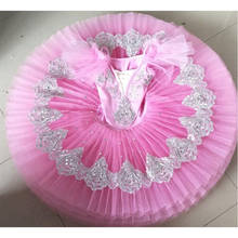 Ropa de Ballet profesional Tutus para niños, tutú de tortitas, vestido de bailarina para patinaje artístico 2024 - compra barato