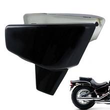 Capa lateral para bateria de motocicleta, para honda shadow vlx 600 vt600c 600cd deluxe 1999-2007 2024 - compre barato